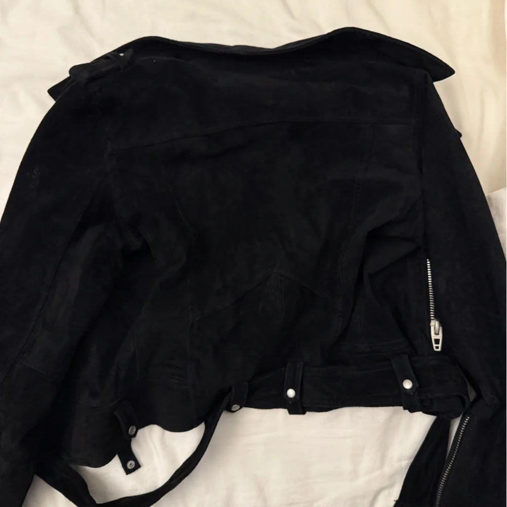 BlankNYC Black Suede Moto Jacket - Picture 2 of 3